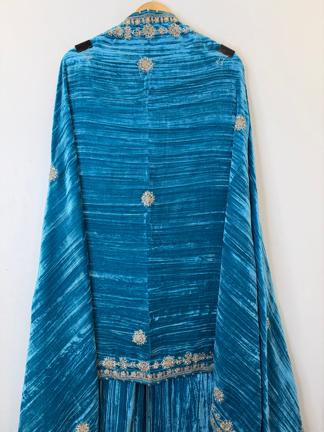 Janiya - Velvet Glow Mirror Work Ensemble
