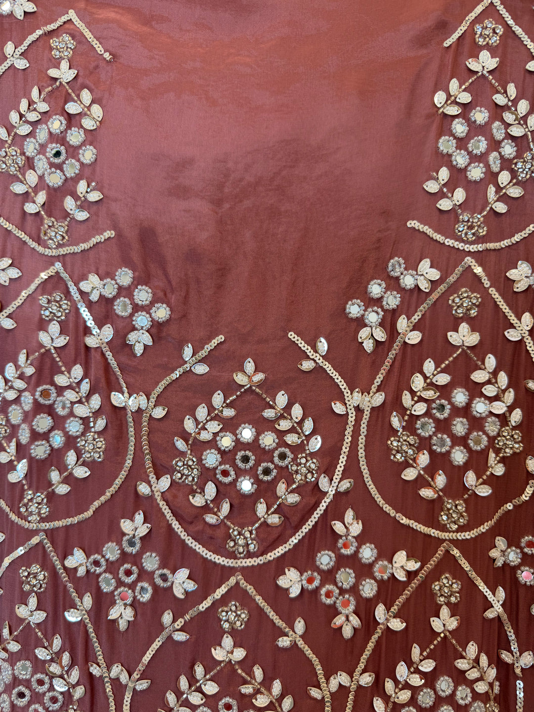 Solena – Silk Organza Handworked Suit
