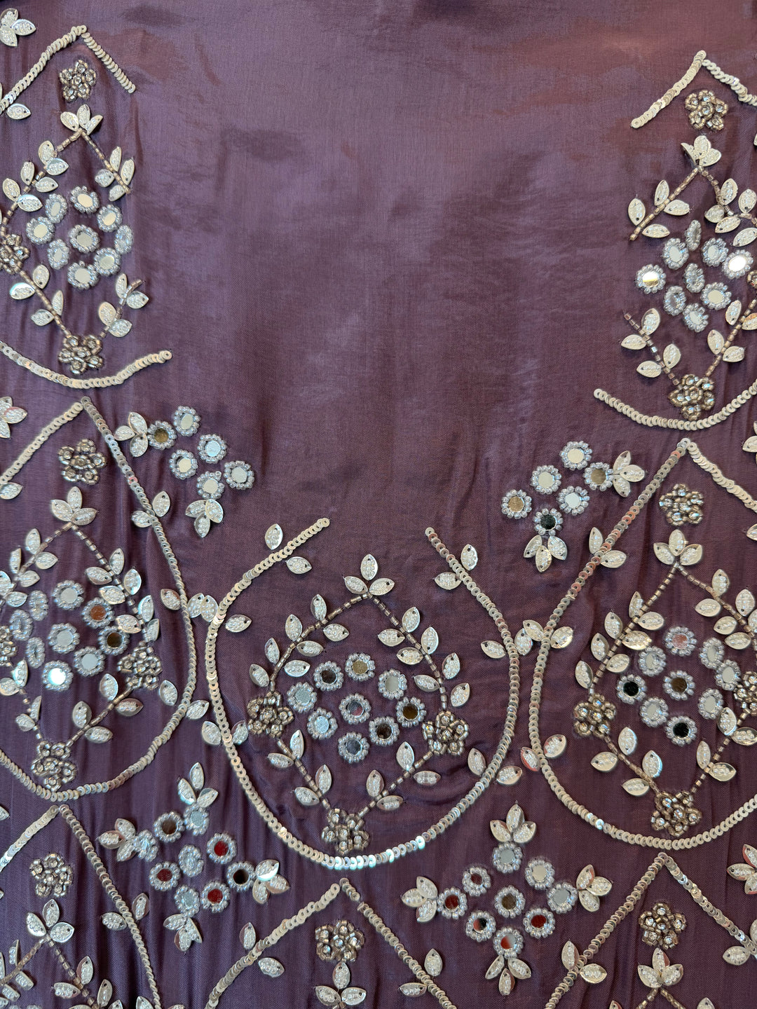 Solena – Silk Organza Handworked Suit