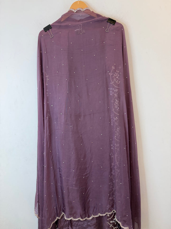 Solena – Silk Organza Handworked Suit