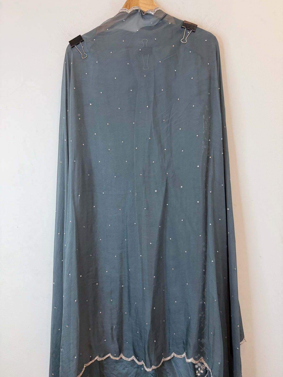 Solena – Silk Organza Handworked Suit