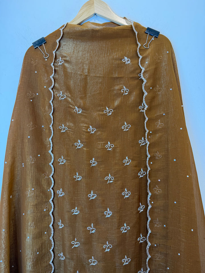 Nayla – Crushed Tissue Cutdana Suit