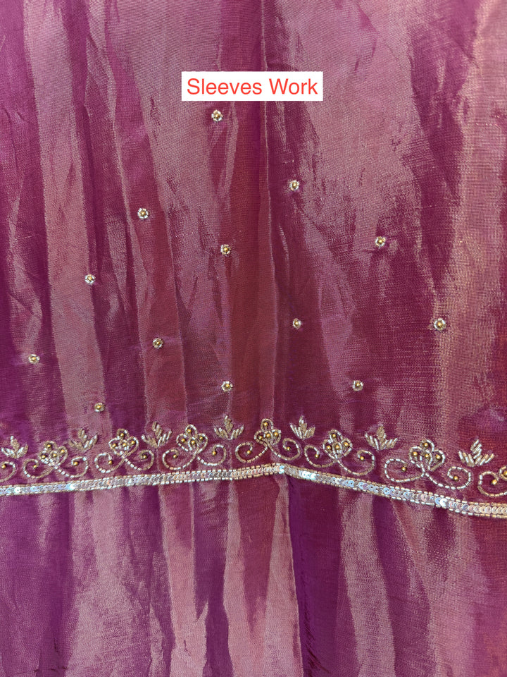 Zahira – Tissue Handworked Suit
