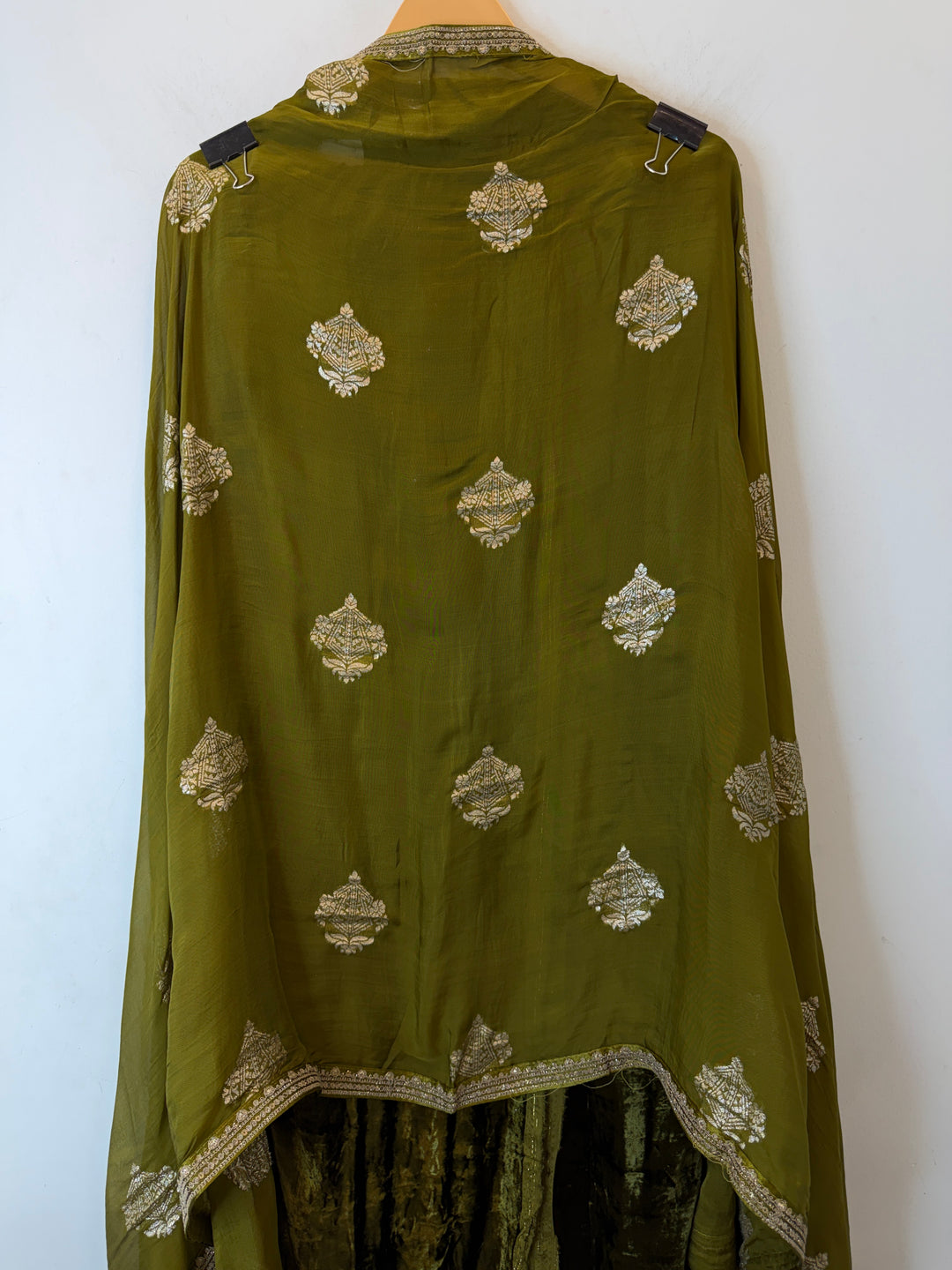 Aneza – Velvet &amp; Banarasi Organza Suit
