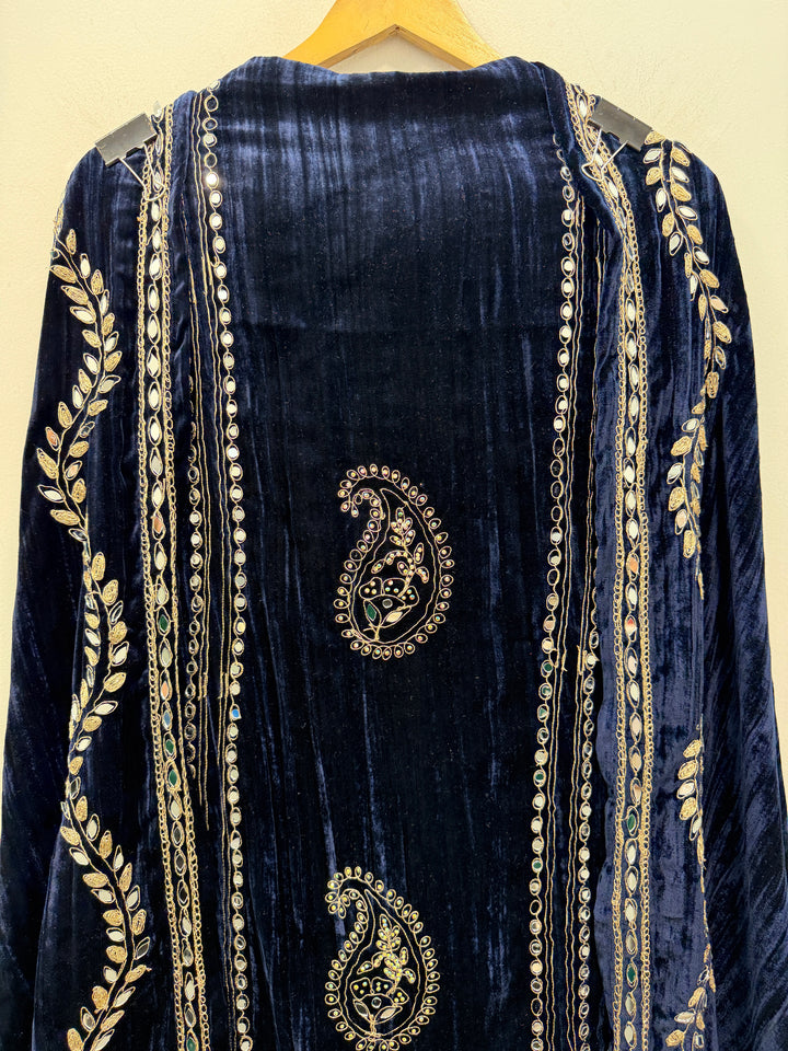 Maizah – Crushed Velvet Ambi Mirror Suit