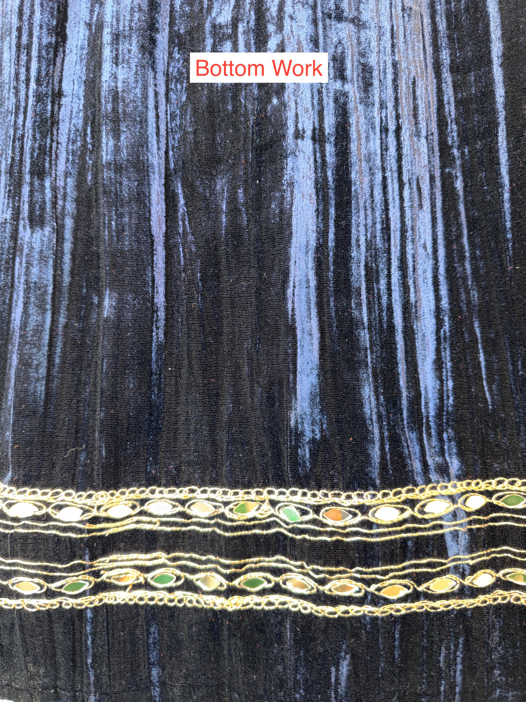 Maizah – Crushed Velvet Ambi Mirror Suit