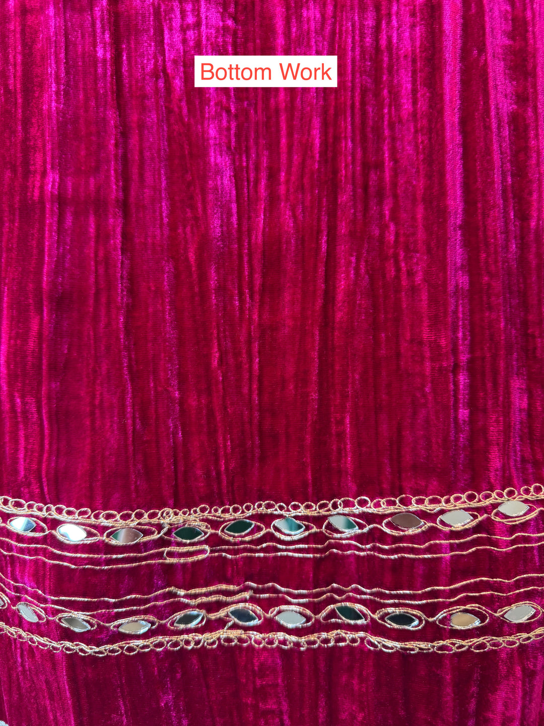 Maizah – Crushed Velvet Ambi Mirror Suit