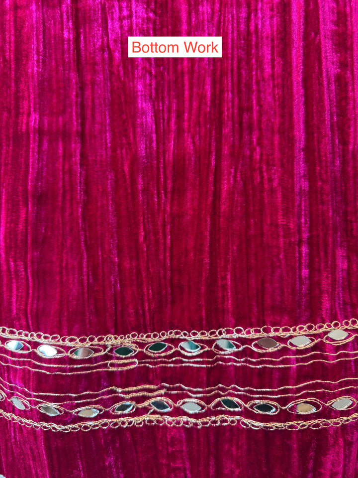 Maizah – Crushed Velvet Ambi Mirror Suit