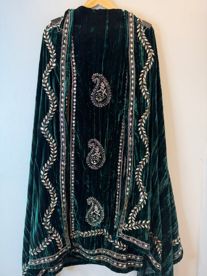 Maizah – Crushed Velvet Ambi Mirror Suit