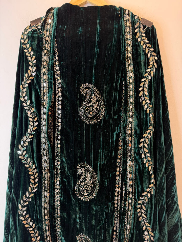 Maizah – Crushed Velvet Ambi Mirror Suit