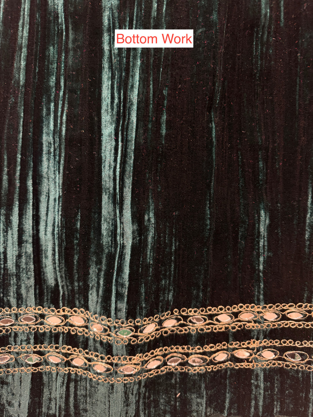 Maizah – Crushed Velvet Ambi Mirror Suit