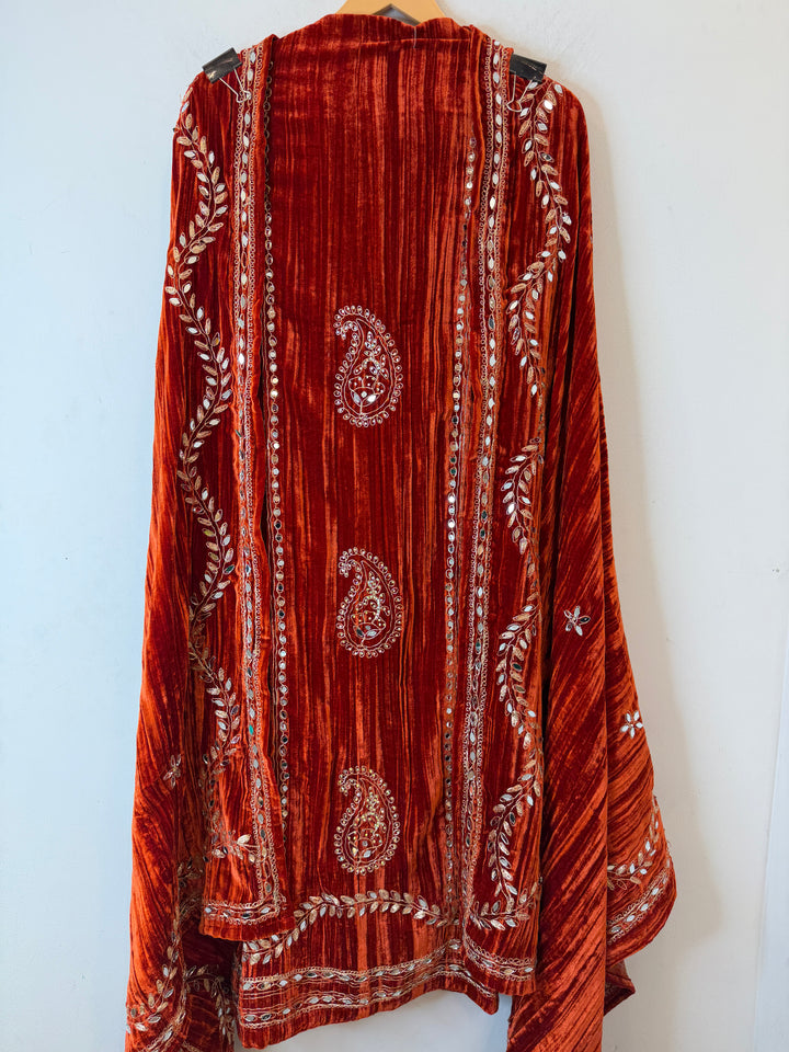 Maizah – Crushed Velvet Ambi Mirror Suit
