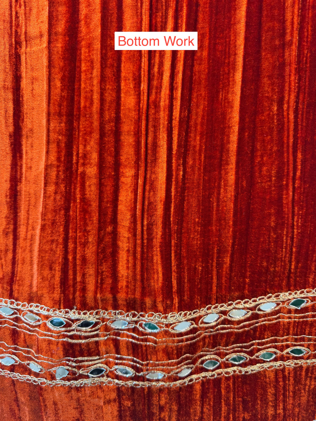 Maizah – Crushed Velvet Ambi Mirror Suit
