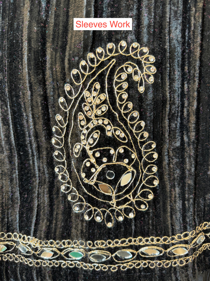 Maizah – Crushed Velvet Ambi Mirror Suit