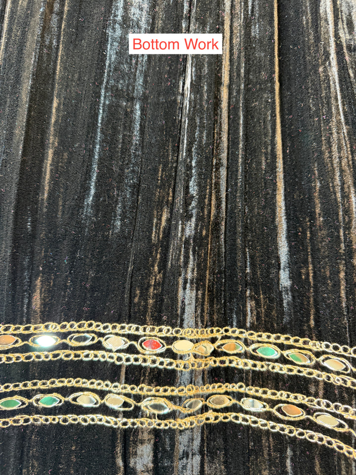 Maizah – Crushed Velvet Ambi Mirror Suit
