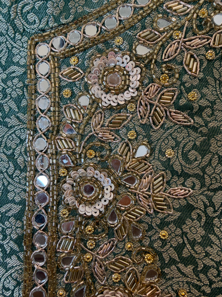 Zehana – Tissue Brocade Handwork Suit