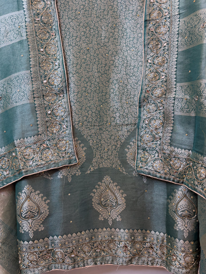 Zehana – Tissue Brocade Handwork Suit