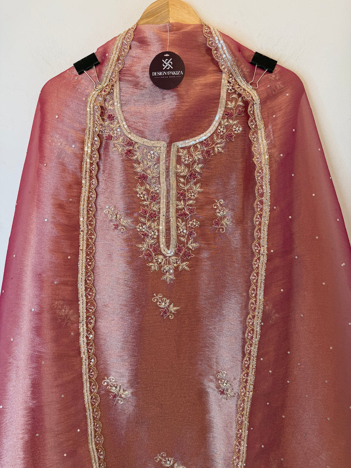 Nayela – Tissue Dabka Handwork Suit