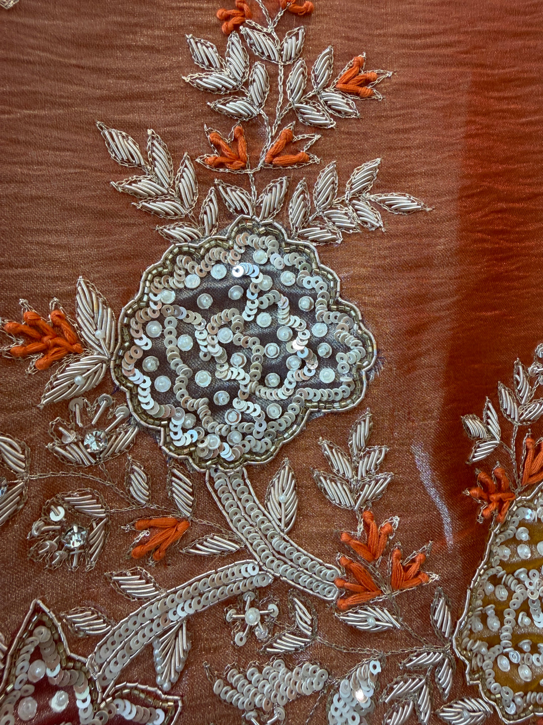 Nayela – Tissue Dabka Handwork Suit