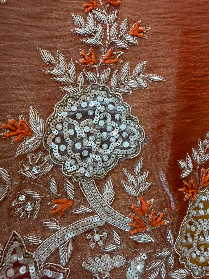 Nayela – Tissue Dabka Handwork Suit