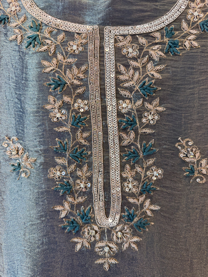 Nayela – Tissue Dabka Handwork Suit