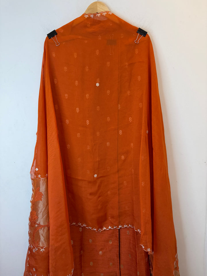 Amaina – Raw Silk Dori Work Suit