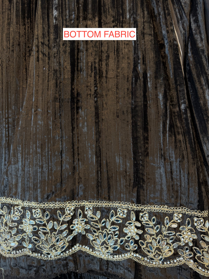 Reynah – Crushed Velvet Mirror Dori Suit