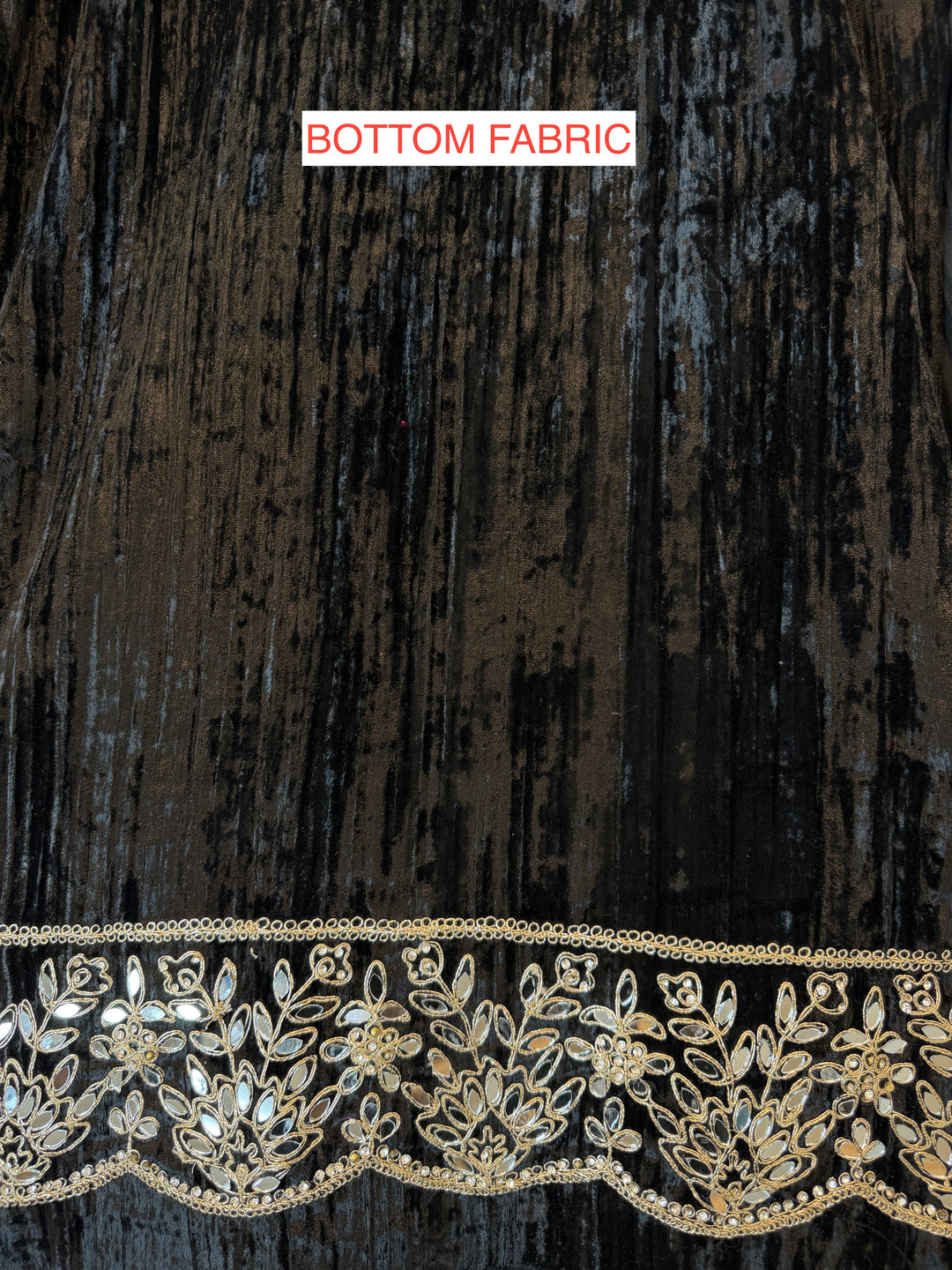 Reynah – Crushed Velvet Mirror Dori Suit