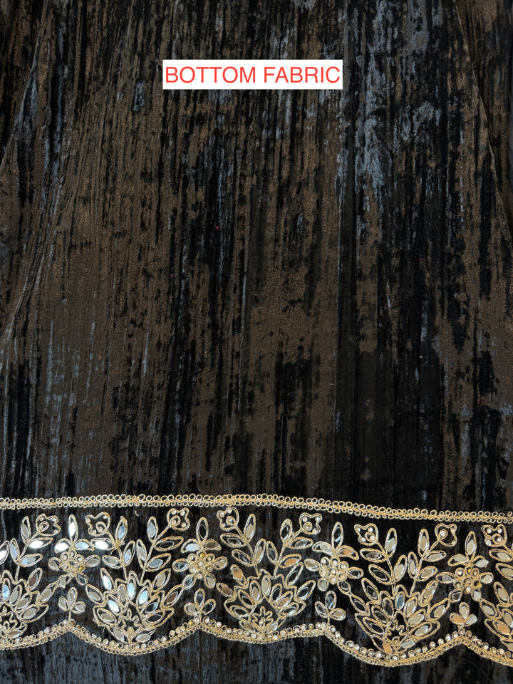 Reynah – Crushed Velvet Mirror Dori Suit