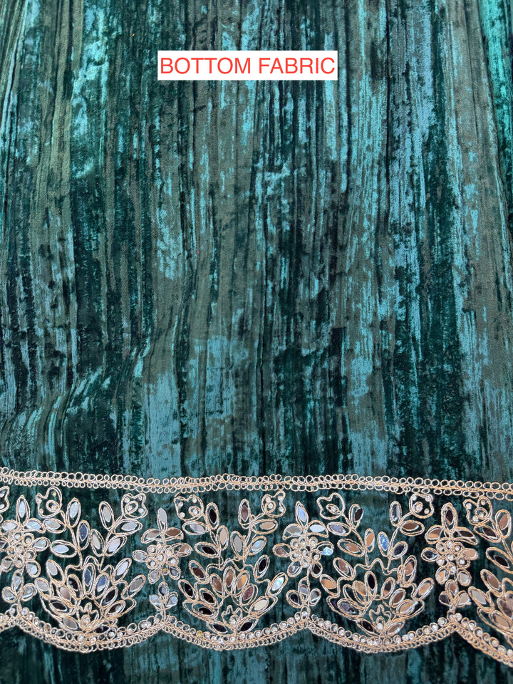 Reynah – Crushed Velvet Mirror Dori Suit