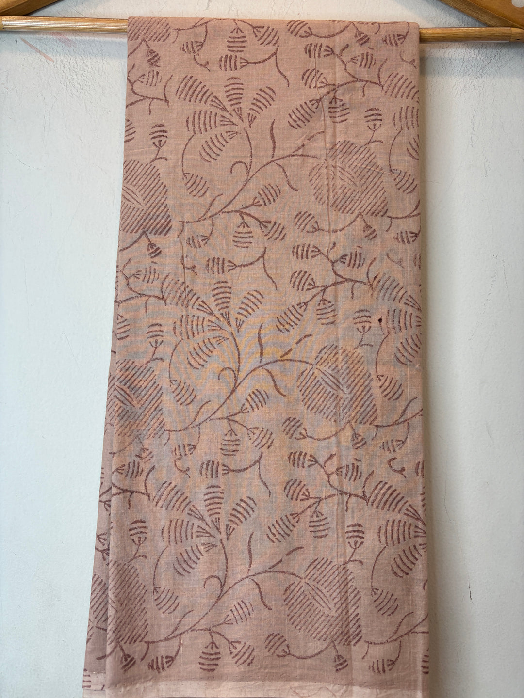 Onion Color Mul Cotton Block Printed Suit Set