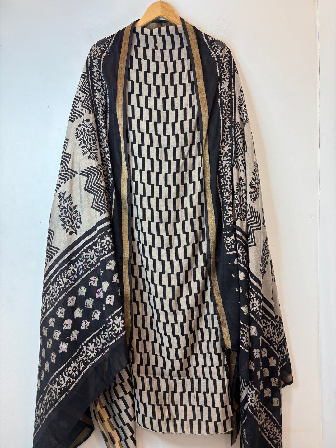 Cotton Silk Printed Suit Set DP2