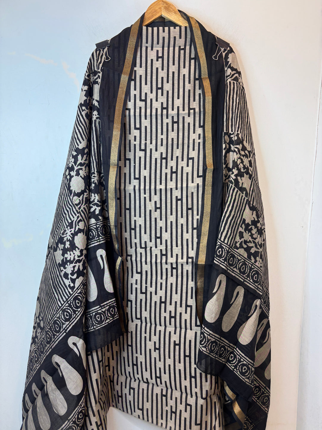 Cotton Silk Printed Suit Set DP1
