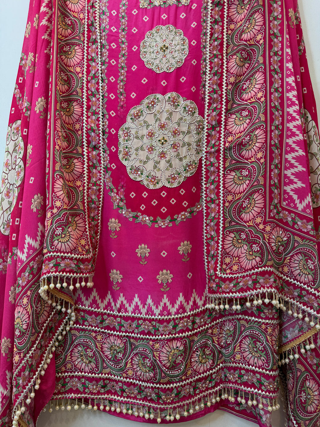 Arvisha – Crepe Digital Handwork Suit