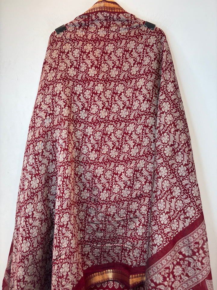 Cotton Silk Printed Suit Set