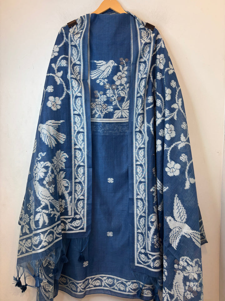Jamdani Cotton Woven Suit Set DBP01