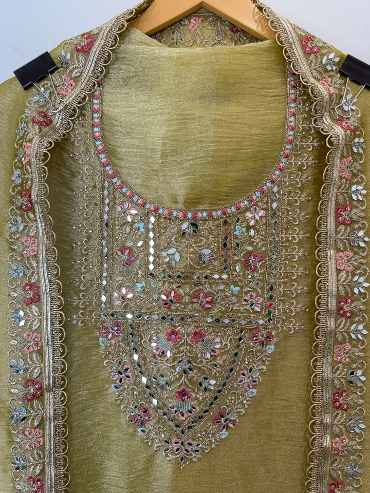Zarveen – Tissue Zari Mirror Suit