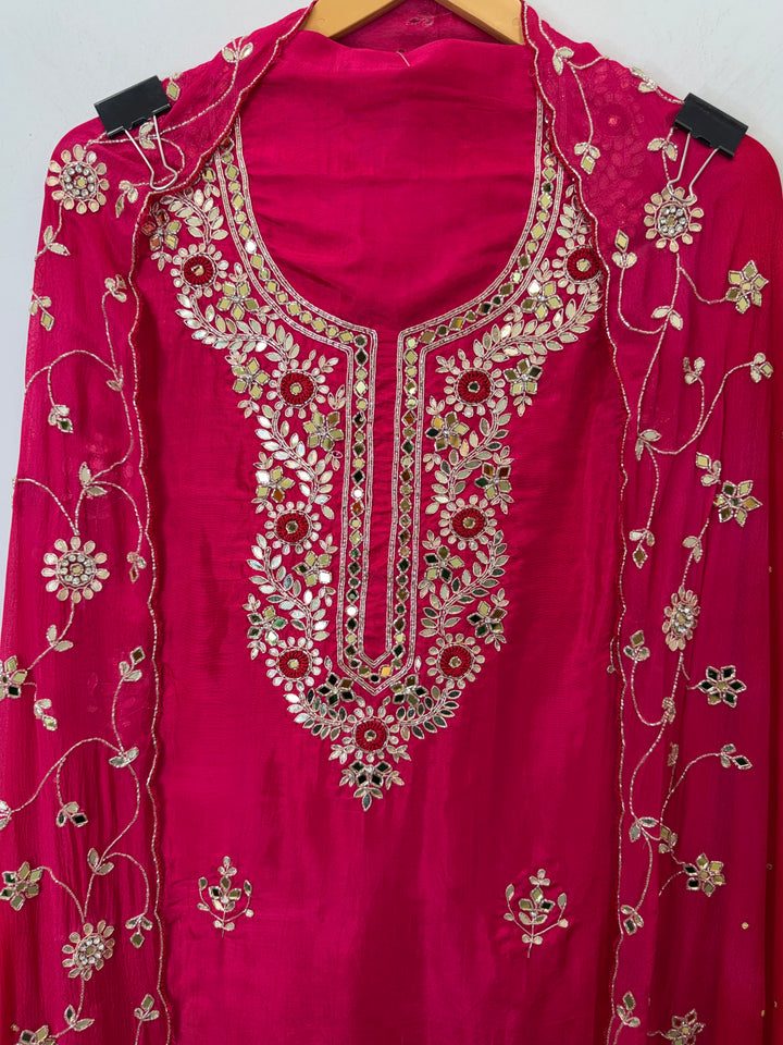 Rivaya – Silk Ombre Handworked Suit