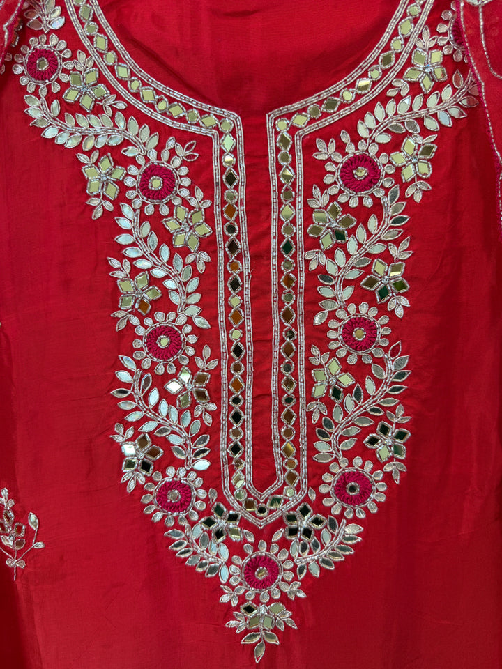 Rivaya – Silk Ombre Handworked Suit
