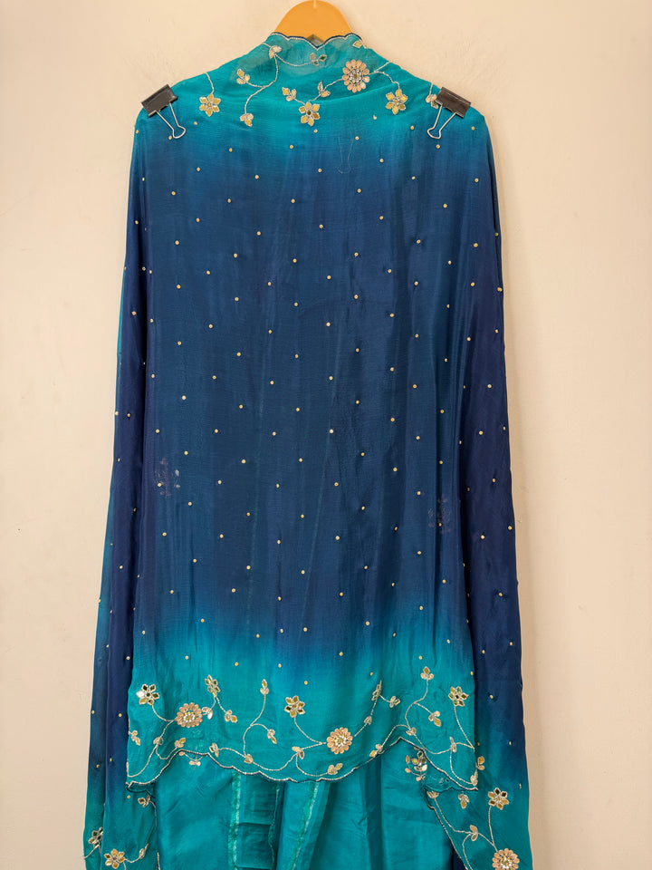 Rivaya – Silk Ombre Handworked Suit
