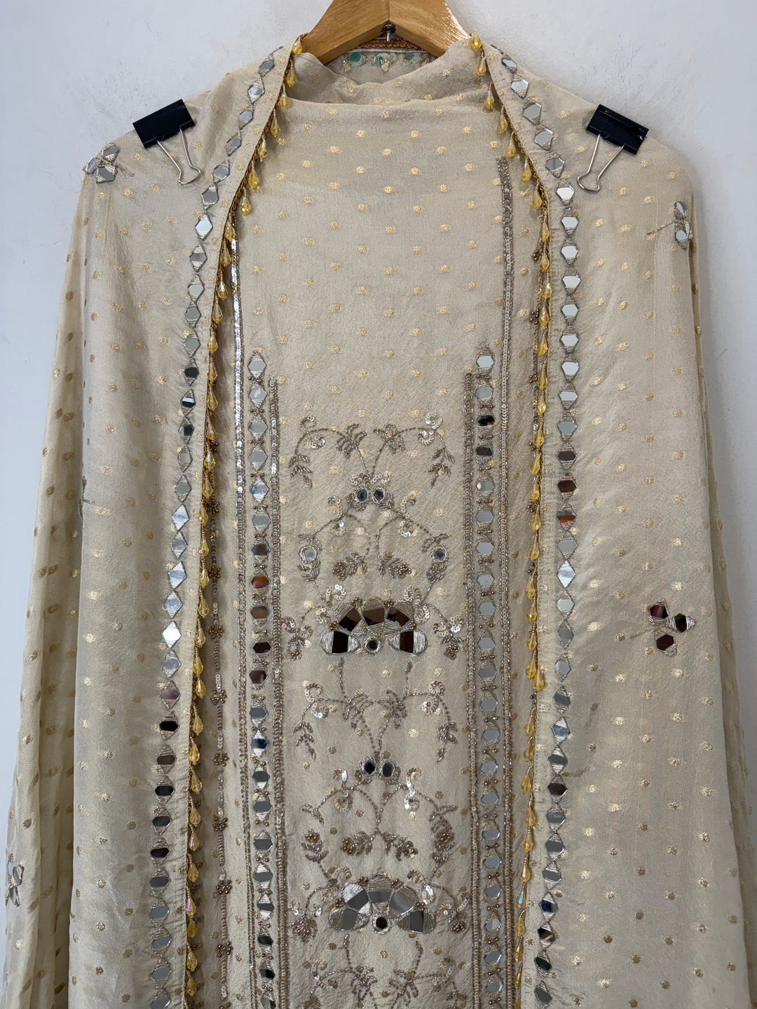Zevina – Tissue Mirror Work Suit
