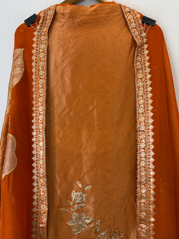 Banira – Tissue Organza Banarasi Handwork Suit