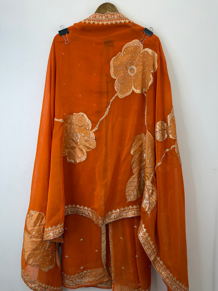 Banira – Tissue Organza Banarasi Handwork Suit