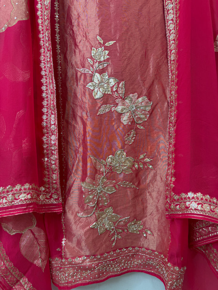Banira – Tissue Organza Banarasi Handwork Suit