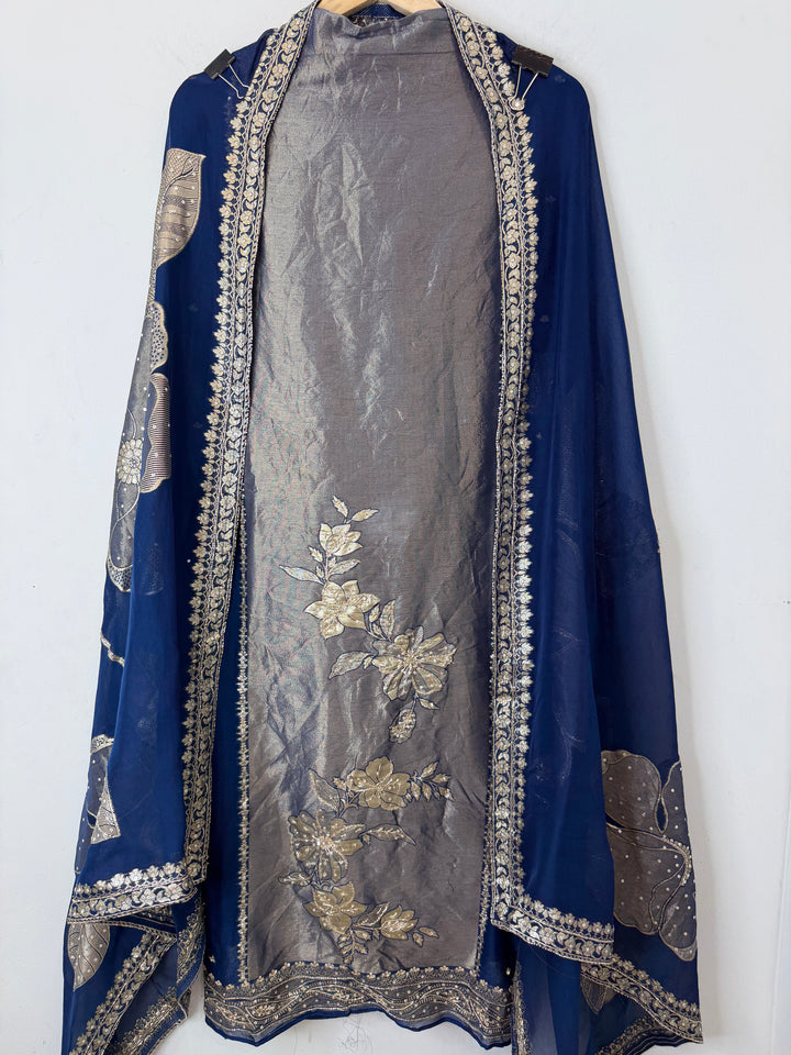Banira – Tissue Organza Banarasi Handwork Suit