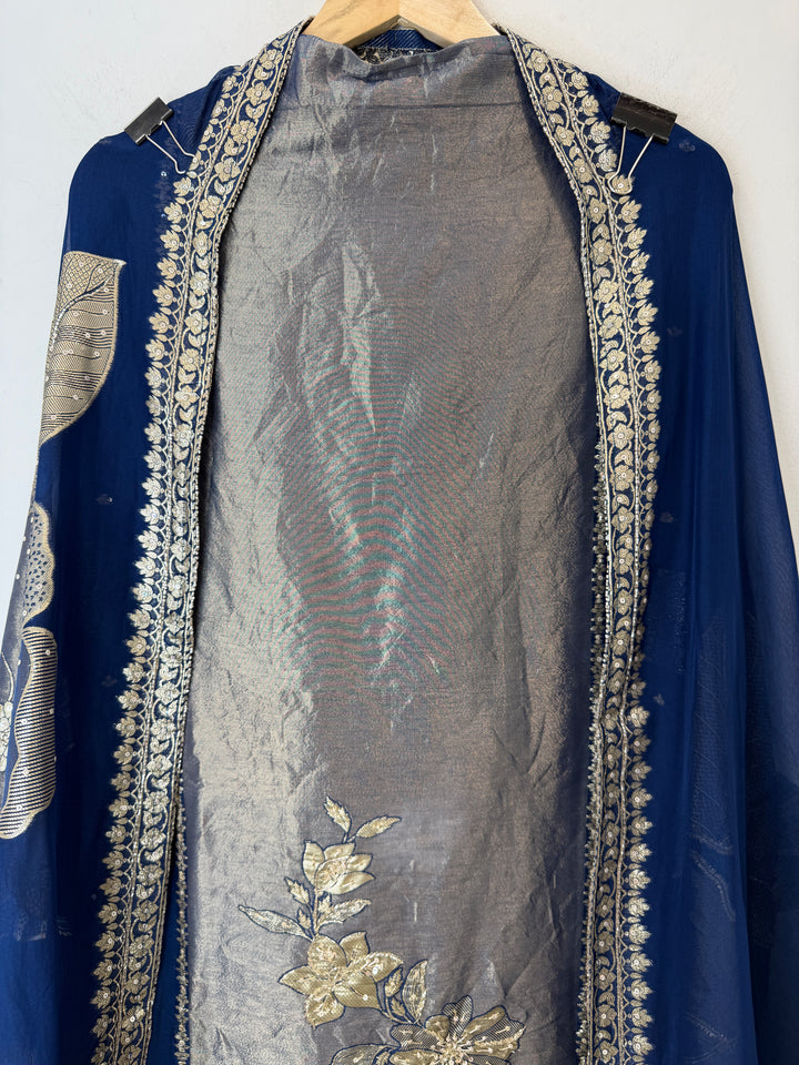 Banira – Tissue Organza Banarasi Handwork Suit