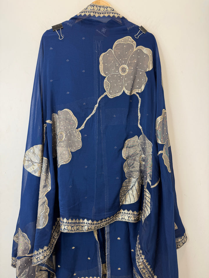 Banira – Tissue Organza Banarasi Handwork Suit
