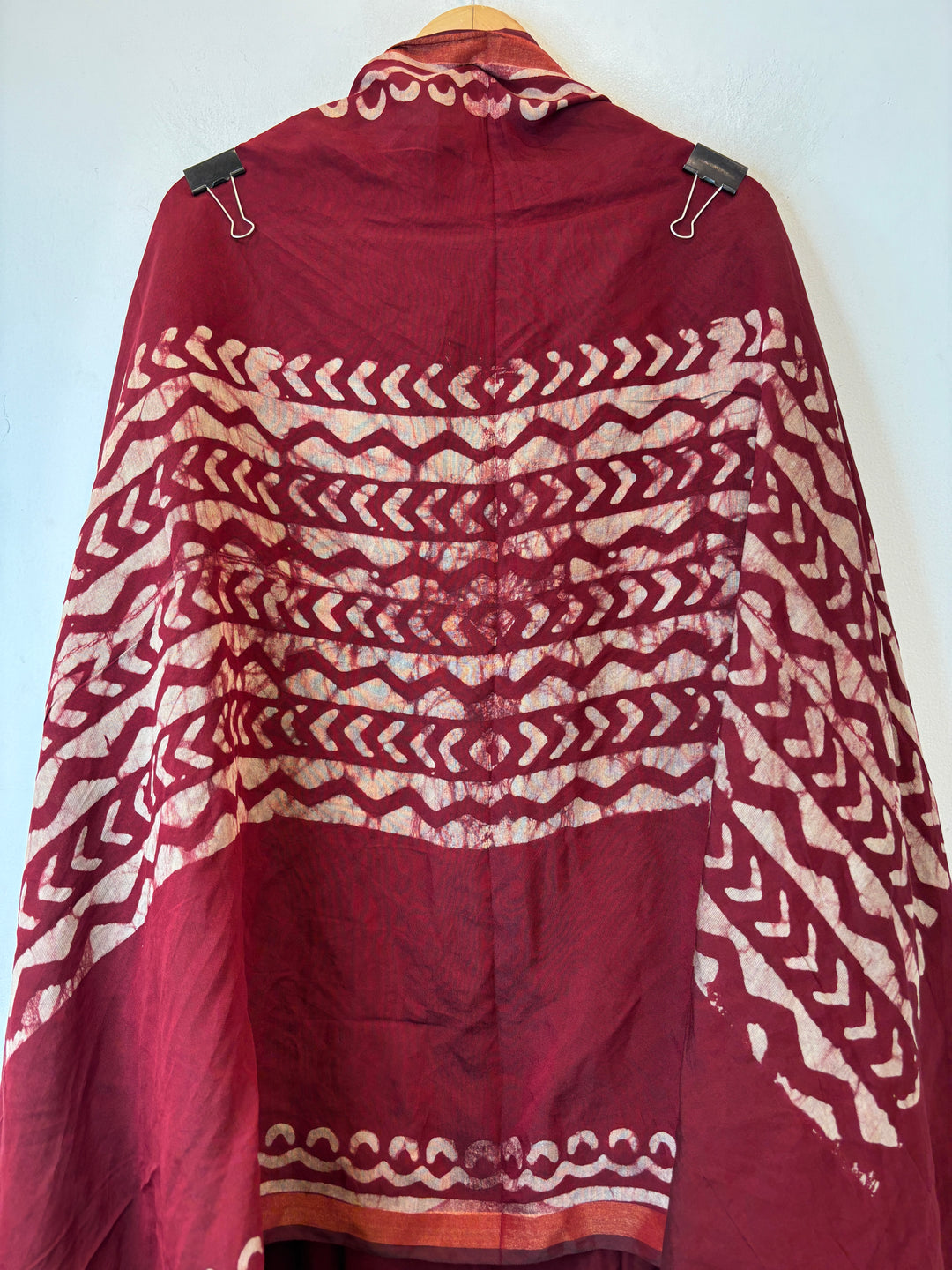 Maheshwari Batik Printed Unstitched Suit Set MB01