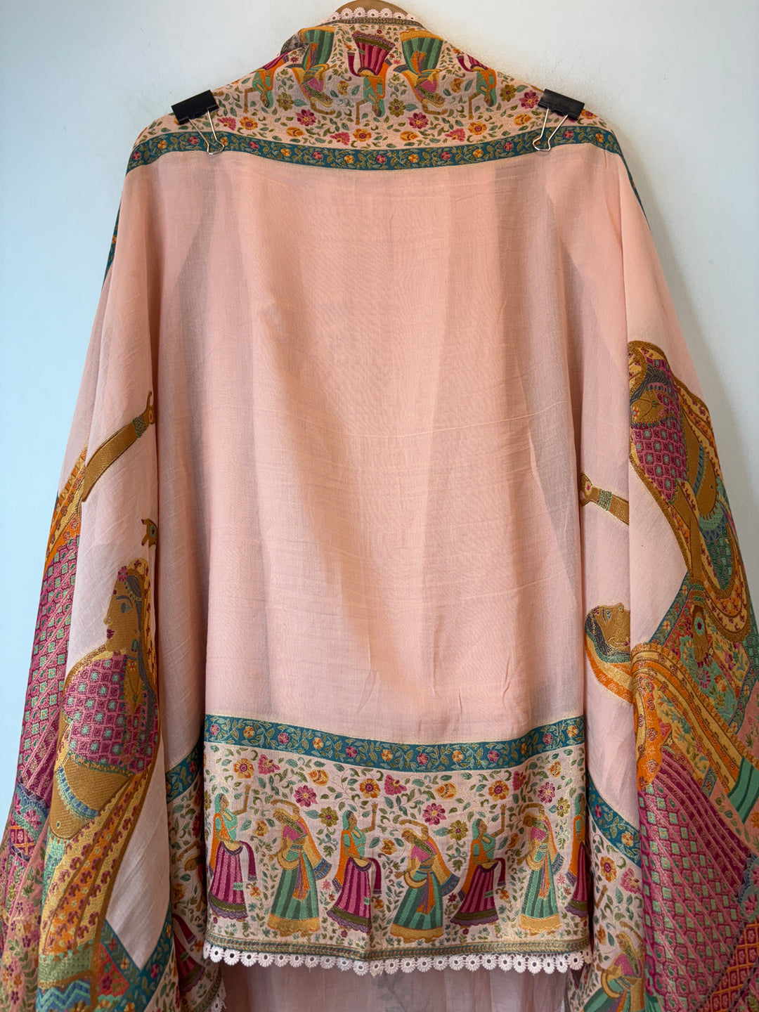 Rajrani – Peach Mul Cotton Woven Suit