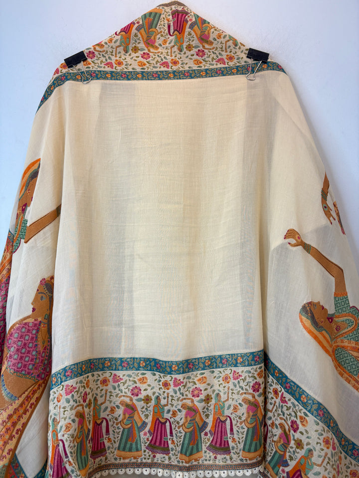 Rajrani – Yellow Mul Cotton Woven Suit